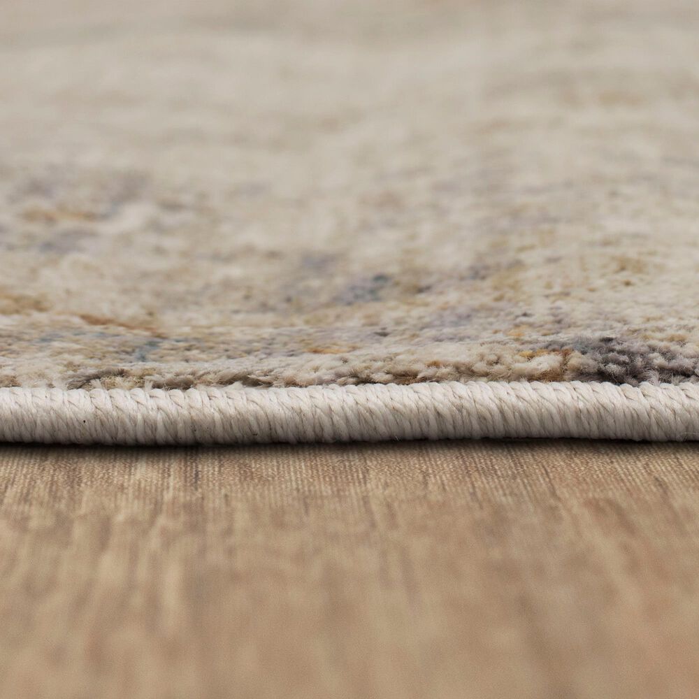 Karastan Echo Tesoro 7&#39;10&quot; x 10&#39;3&quot; Cream Area Rug, , large