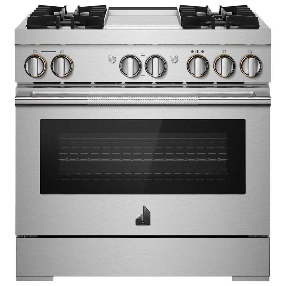 Jenn-Air 36" Single Oven Dual Fuel Professional Range in Stainless Steel, , large