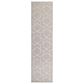 Nourison Horizon HOZ01 Grey 2" x 6" Indoor/Outdoor Runner, , large