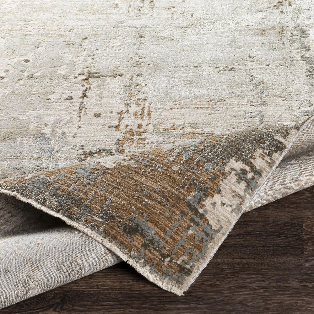 Surya Brunswick 12&#39; x 15&#39; Sage, Brown, Gray, White and Teal Area Rug, , large