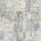 Surya Dresden Dusty Sage, Taupe, Deep Teal, Off-White, Ink Blue, Light Gray and Mustard 7"10" x 10"2" Area Rug, , large