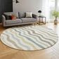 Dalyn Rug Company Kenner KN4 Ivory 8" Round Area Rug, , large