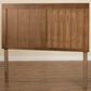 Baxton Studio Patwin King Panel Headboard in Ash Walnut, , large