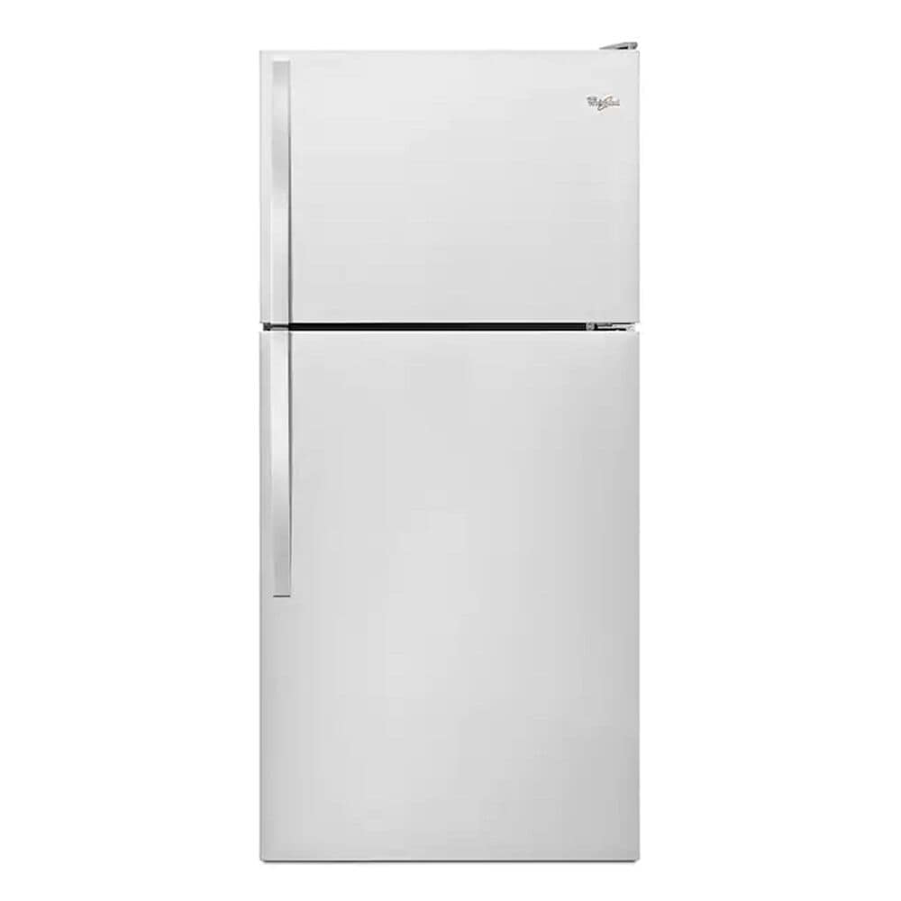 Whirlpool 18 Cu. Ft. Top Freezer Refrigerator in Stainless Steel, , large