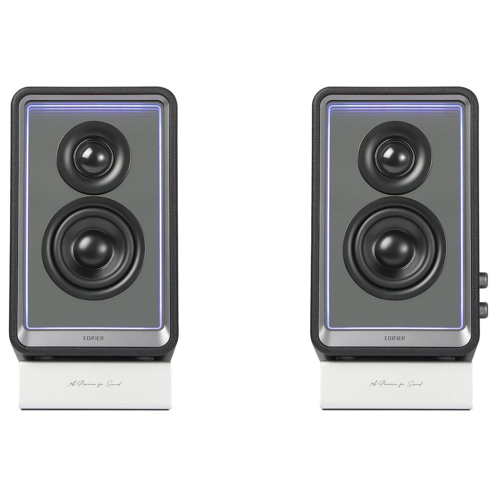 Edifier QR65 2.0 Hi-Res Audio Wireless Active Monitor Speakers Pair in Black, , large