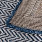 Central Oriental New Zealand Dunedin 6"7" x 9"6" Cobalt Area Rug, , large