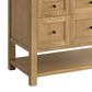 James Martin Breckenridge 48" Single Bathroom Vanity Cabinet in Light Natural Oak, , large