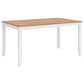 Ashley Gesthaven 6-Piece Rectangular Dining Set in Natural and White, , large