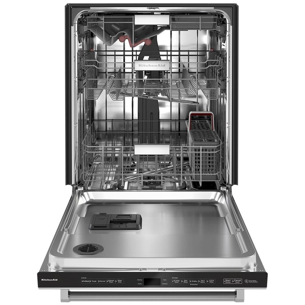 KitchenAid 44 dBA Built-In Bar Handle Dishwasher with FreeFlex 3rd Rack and Top Control in PrintShield Stainless Steel, , large
