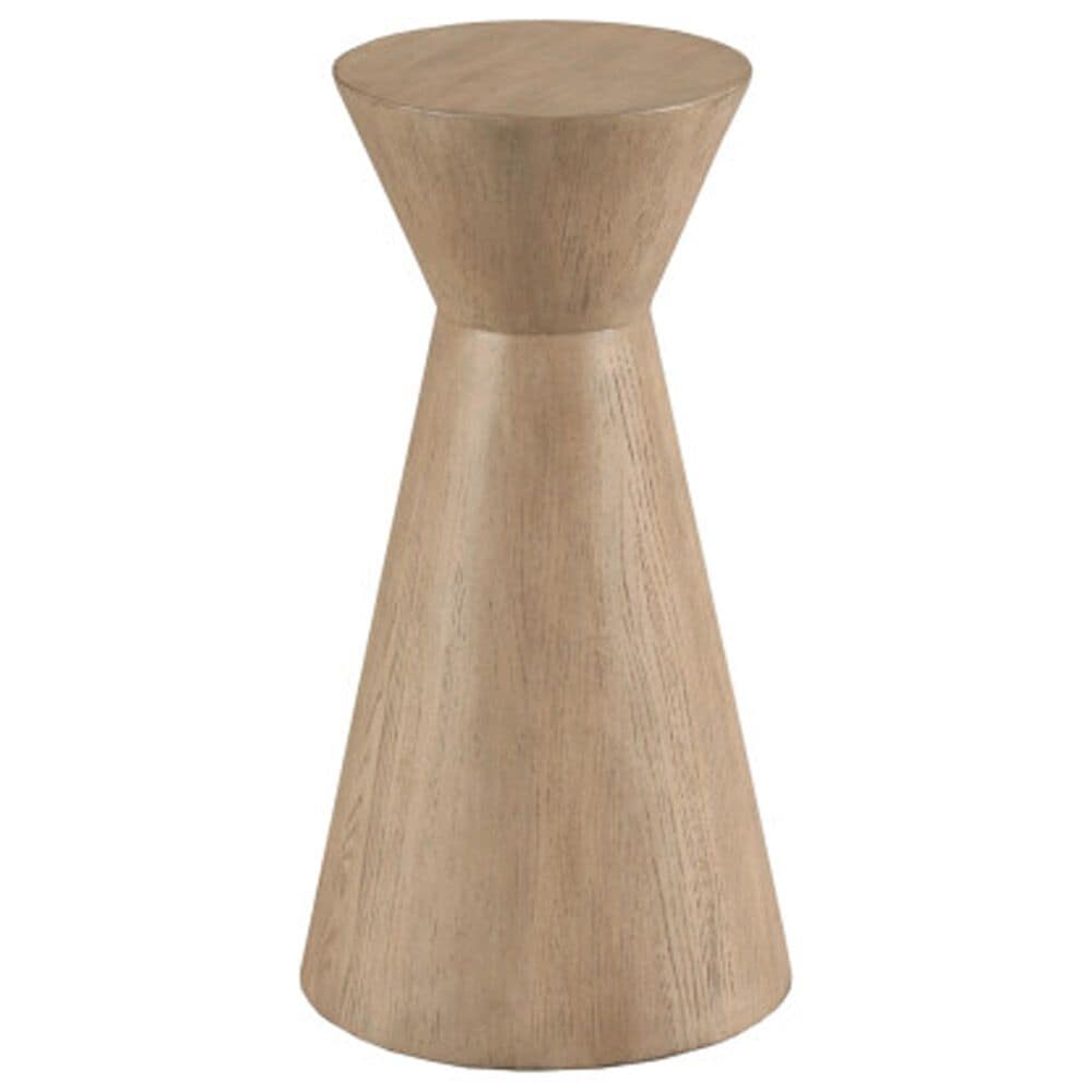 American Drew Indiya Round Accent Table in Sandalwood, , large