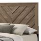 Crown Mark Valor Full Panel Bed in Light Brown, , large