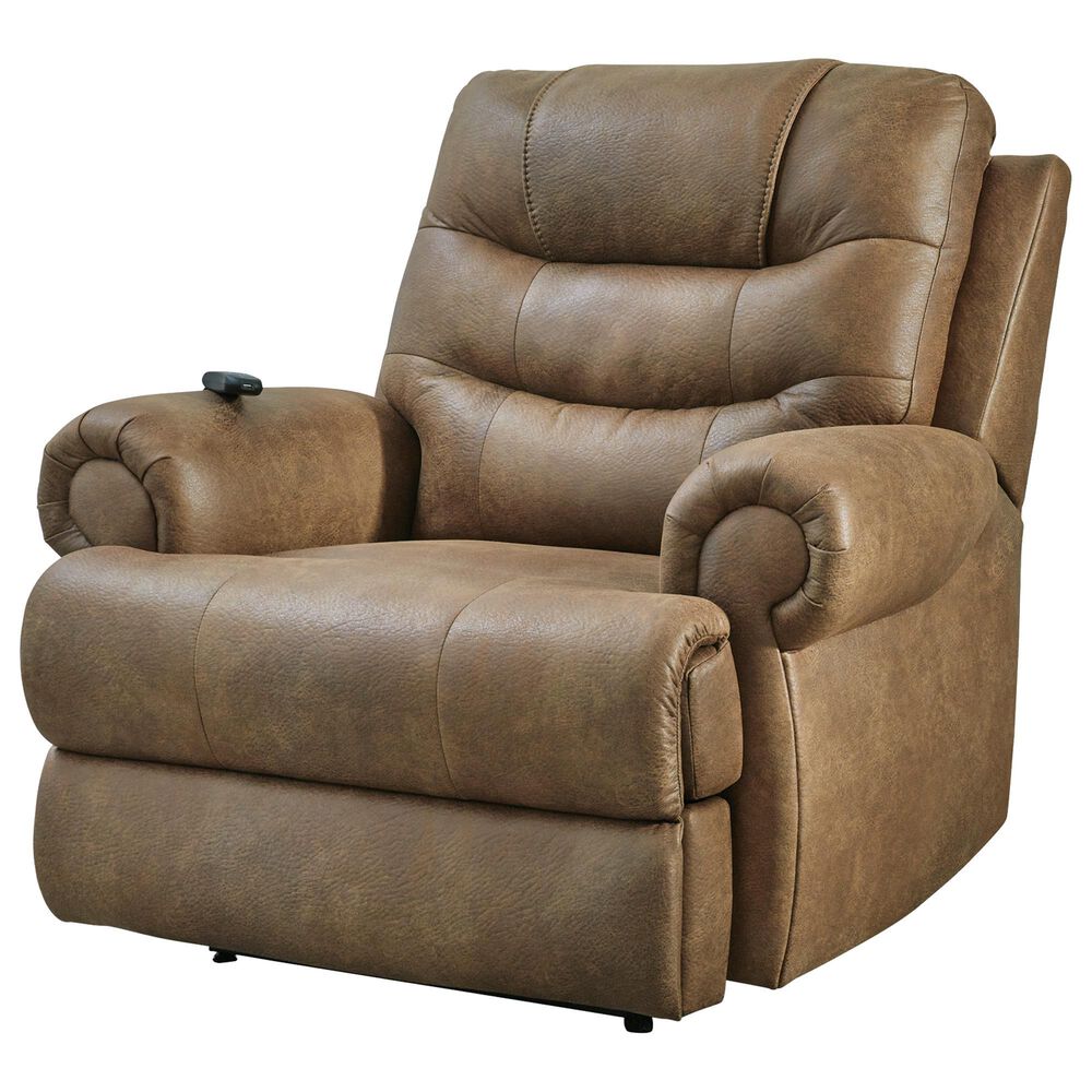 Ashley Revived and Restored Power Lift Recliner in Earth, , large