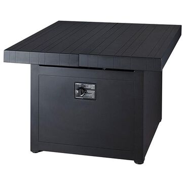 Plank And Hide Co 34" Square Firepit Top & Base in Black, , large