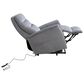 Simeon Collection Gemini Power Lift Recliner with Power Headrest in Capri Silver, , large