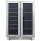 Thor Kitchen 24" French Door Wine and Beverage Center in Stainless Steel, , large