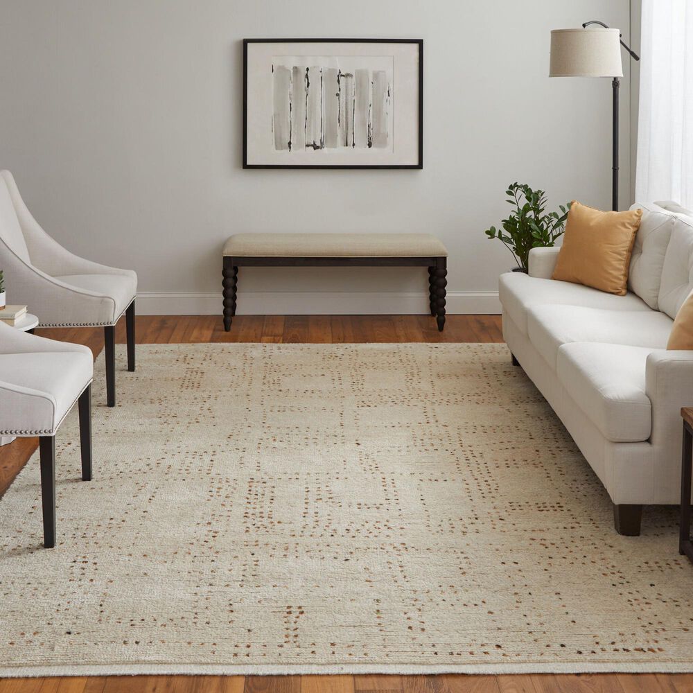 Feizy Truxel 12&#39; x 15&#39; Natural Area Rug, , large
