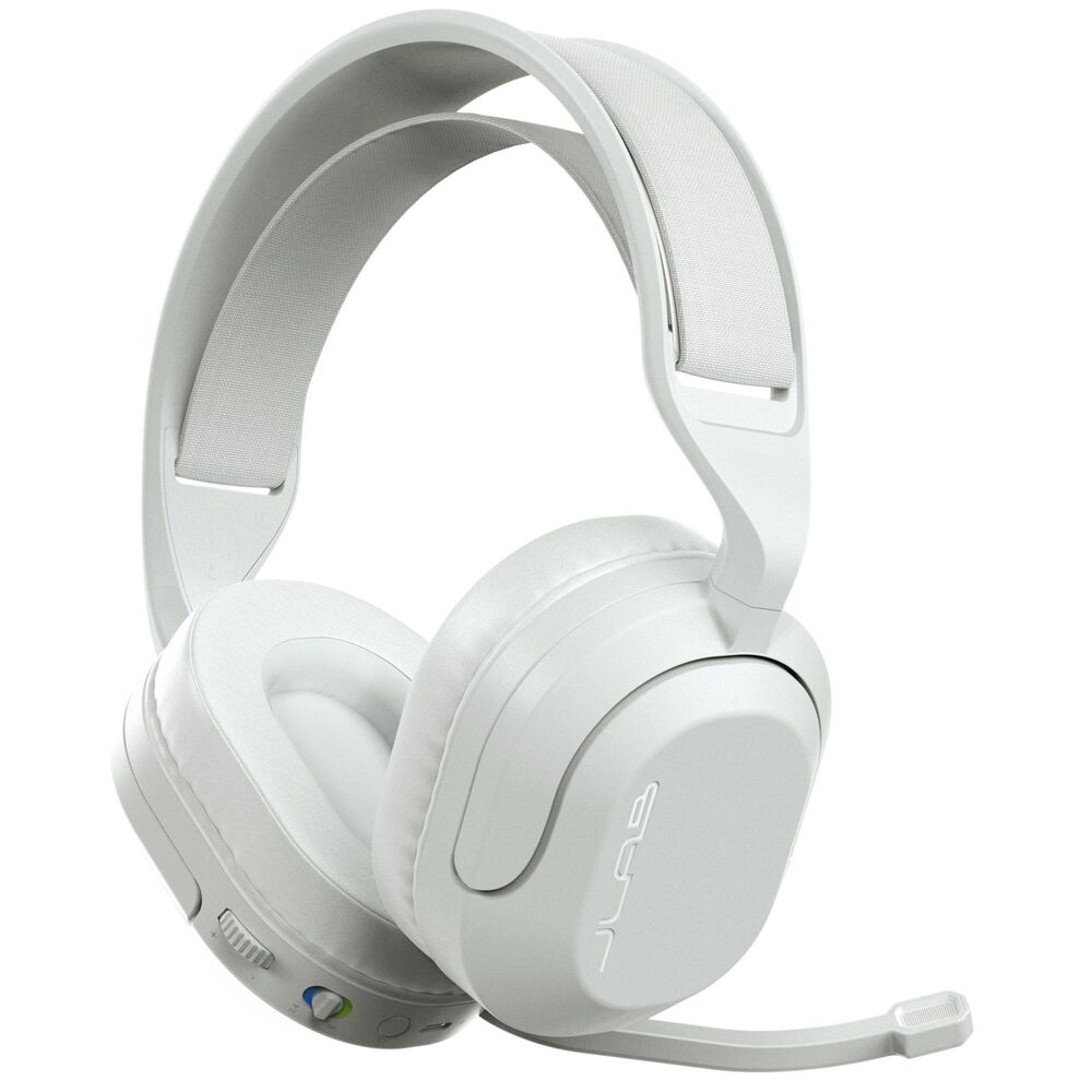 JLab Nightfall Wireless Gaming Headset in White, , large