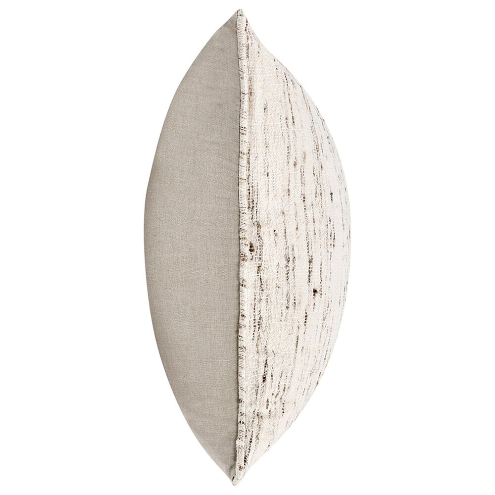 Classic Home Tavira 22&quot; Square Throw Pillow in Natural, , large