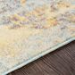 Surya Bodrum 8"10" x 12" Orange, Gray and Aqua Area Rug, , large