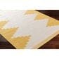 Surya Eagean EAG-2437 Mustard and Ivory 7"10" x 10"2" Indoor/Outdoor Area Rug, , large