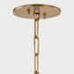 Troy Lighting Irvine 28" 1-Light Pendant in Patina Brass, , large