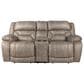 HomeStretch Skywalker Power Reclining Loveseat in Fog, , large