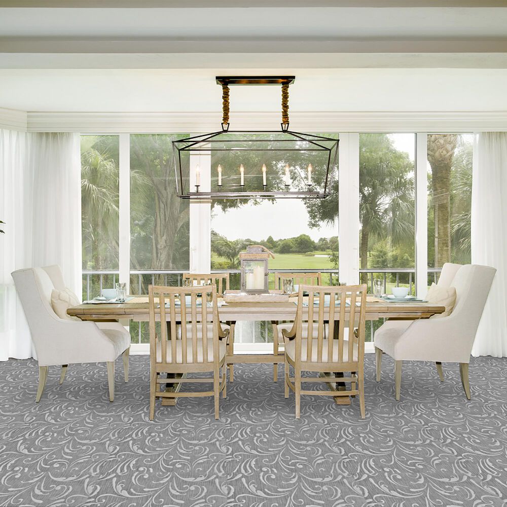 Stanton Divine Design Filigree Carpet in Pewter, , large