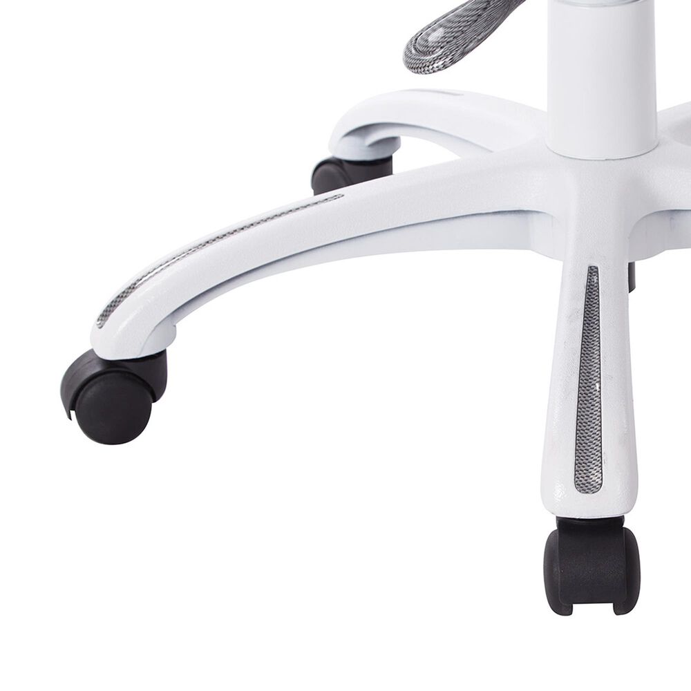OSP Home Riley Mesh Back Office Chair in White, , large