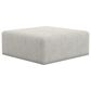 Hartsfield Tori 46" Square Cocktail Ottoman in Birch, , large