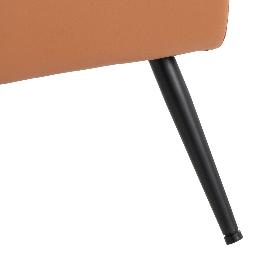 Lumisource Petal Accent Chair in Camel, , large