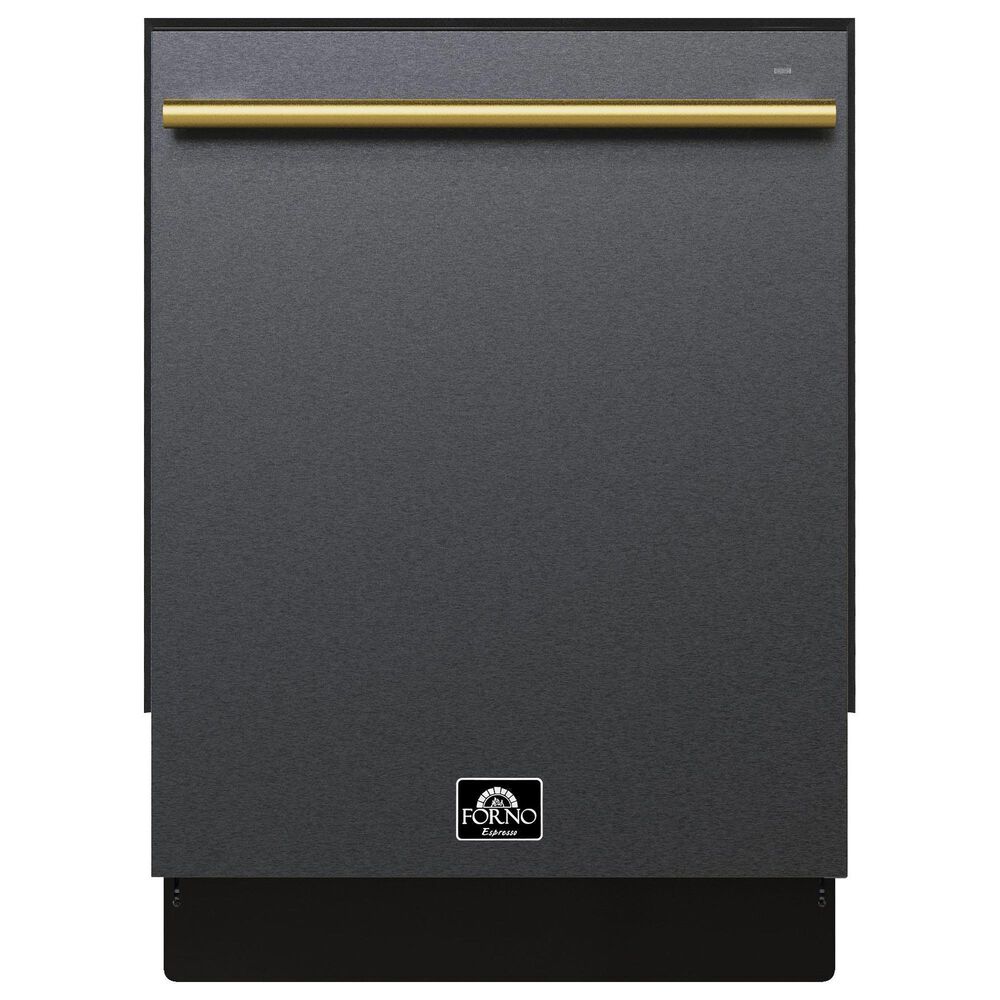 Forno Romano 24" Built-In Dishwasher with 49 dBA in Black, , large