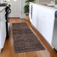 Dalyn Rug Company Soft Essentials Solid Fudge 2"3" x 7"6" Indoor/Outdoor Runner, , large
