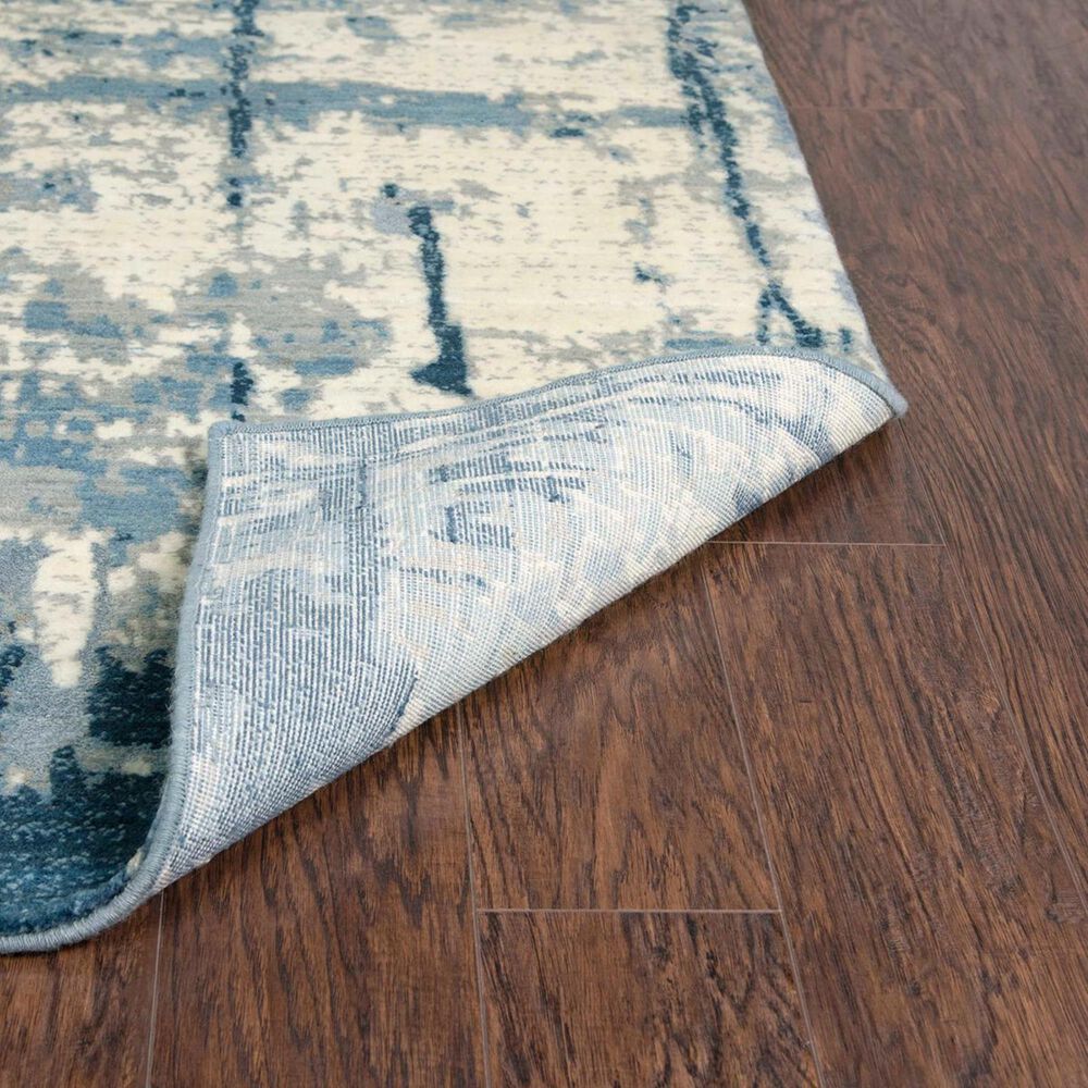 RIZZY Impressions IMP107 5&#39; x 8&#39; Blue Area Rug, , large