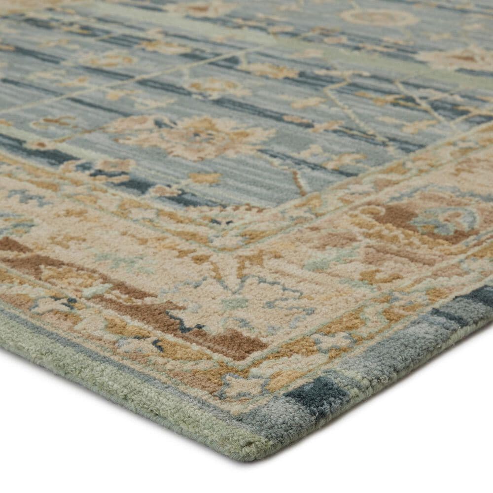 Jaipur Cardamom Jensine Blue 5' x 8' Area Rug, , large