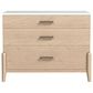 Stickley Furniture Lucerne 3 Drawer Nightstand in Sunwashed Linen, , large
