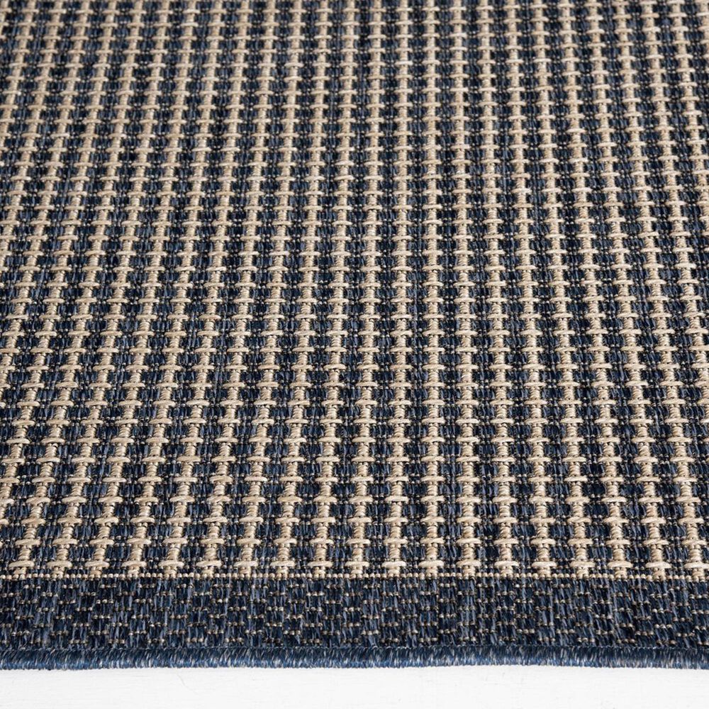 Trisha Yearwood Rug Collection Gather Avola 5&#39;3&quot; x 7&#39;7&quot; Cobalt and Natural Area Performance Rug, , large