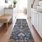 Dalyn Rug Company Silk Road Navy, Copper, Gold, Beige, Sage and Brown 2"3" x 7"6" Runner, , large