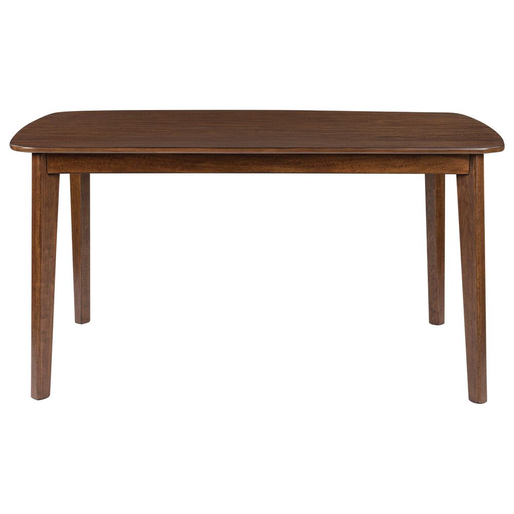 Ashley Tameride 5-Piece Rectangular Dining Set in Medium Brown, , large