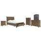 Ashley Feddinger 5-Piece Queen Storage Bedroom Set in Chestnut Brown, , large