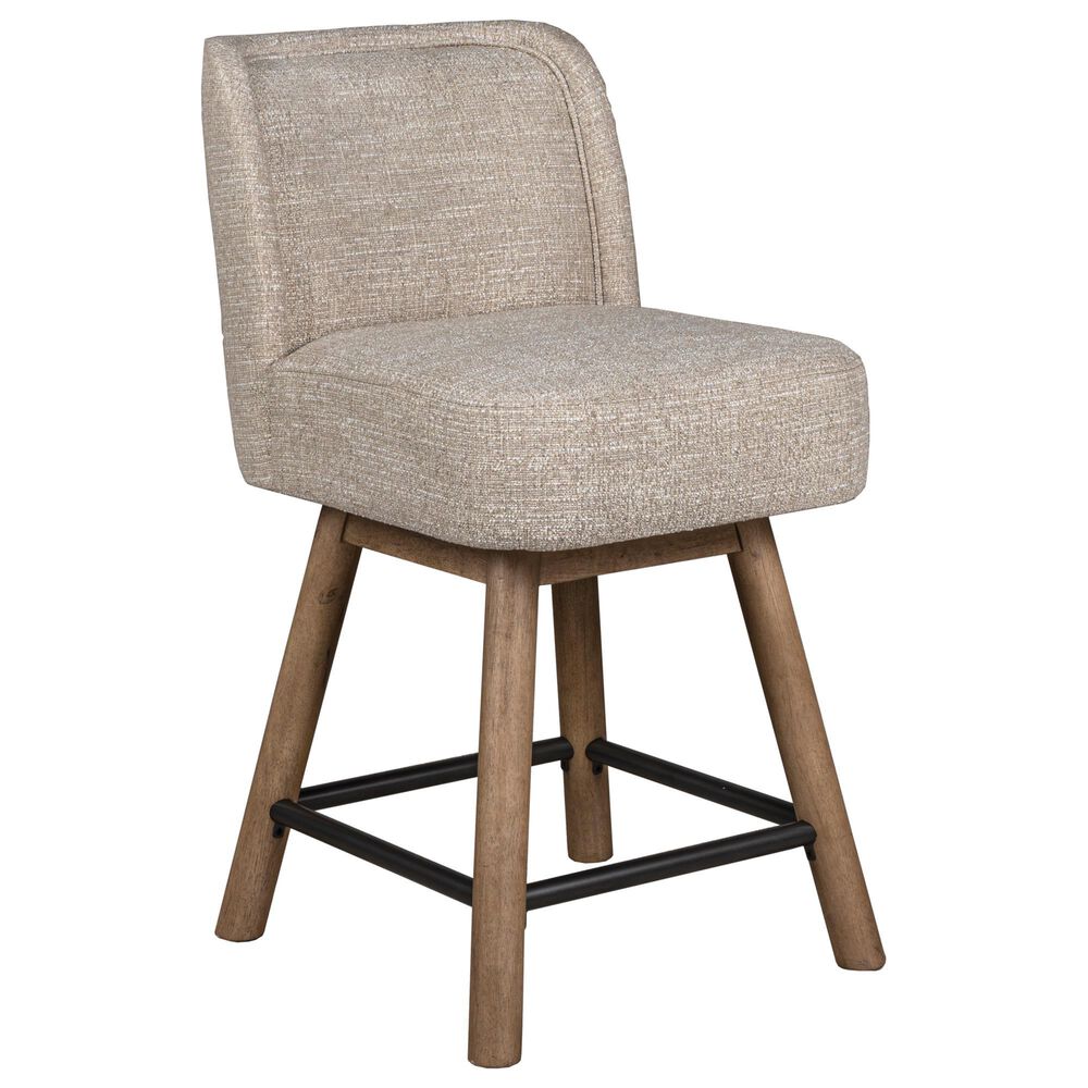 Sterling Timber Pagosa Swivel Counter Stool in English Knotty Oak, , large