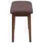 CorLiving Branson Dining Bench in Warm Walnut/Brown, , large
