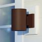 Vaxcel Chiasso 1-Light Outdoor Wall Sconce in Bronze, , large