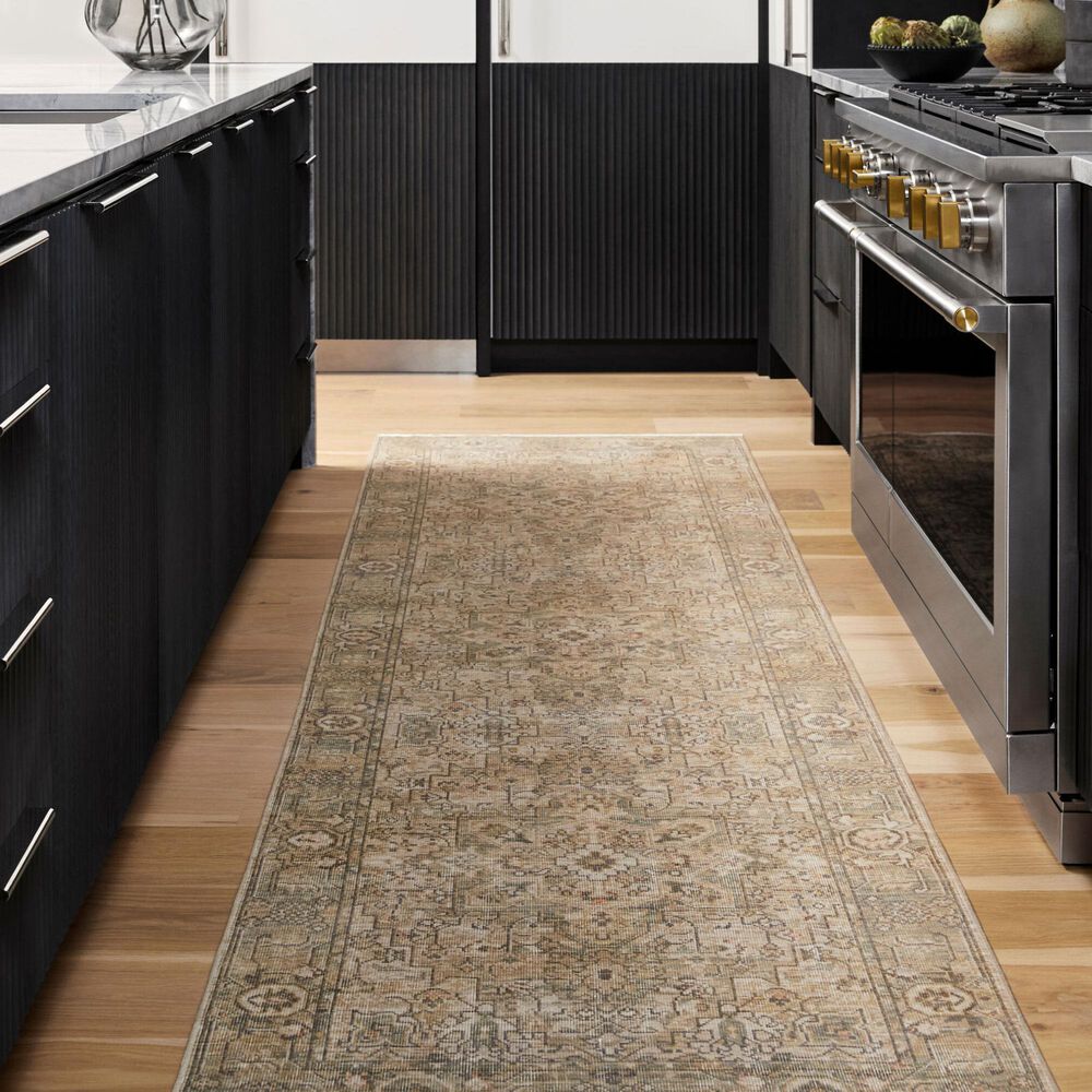 Surya Once Upon a Time Light Beige, Tan, Taupe and Dark Brown 2"11" x 9"10" Runner, , large
