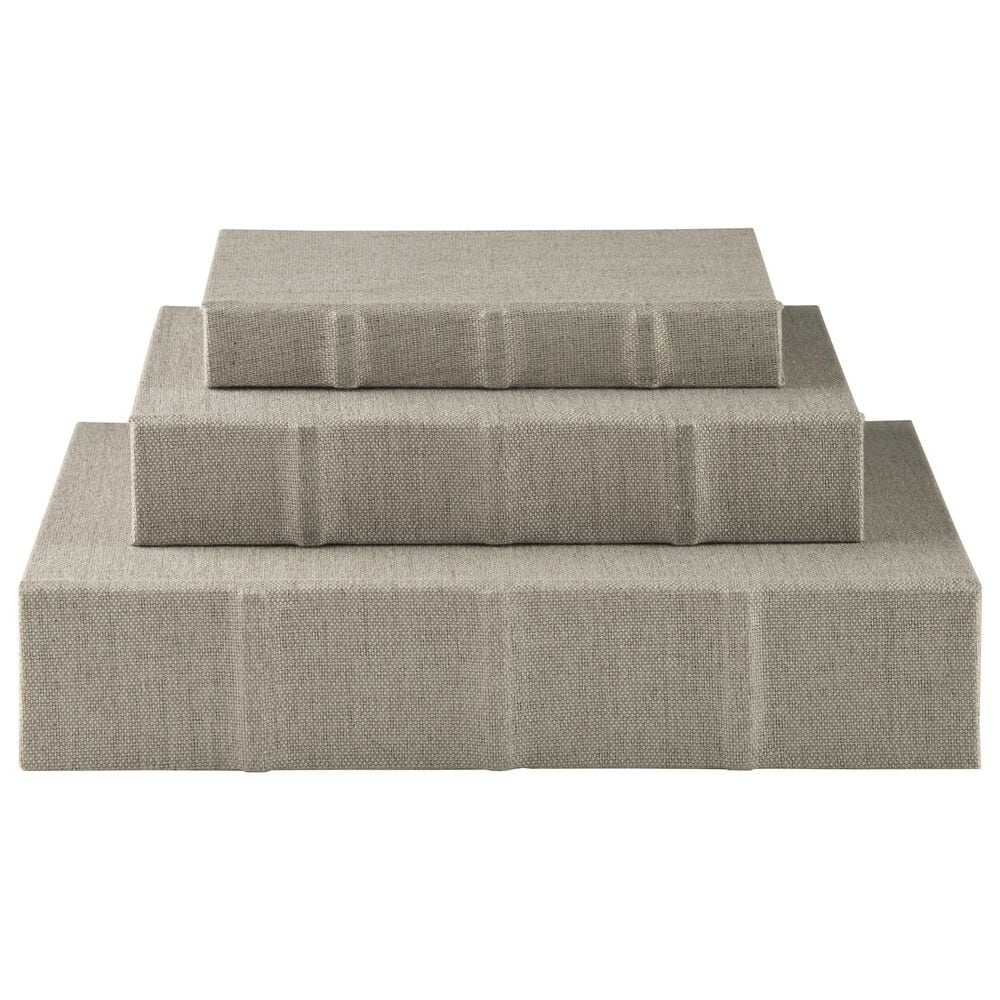 Ashley Jolina Decorative Box in Linen &#40;Set of 3&#41;, , large