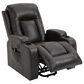 Hearth and Haven Power Lift Recliner in Brown, , large