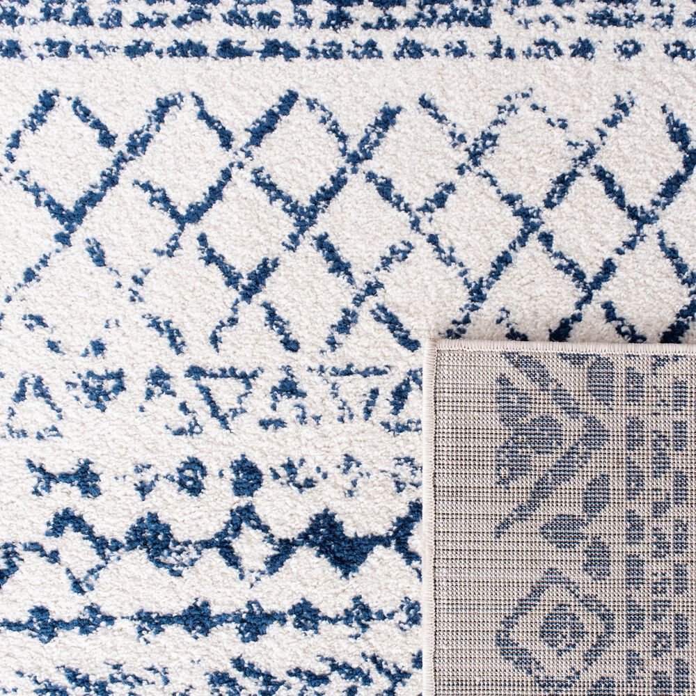 Safavieh Tulum 2&#39; x 9&#39; Navy Runner, , large