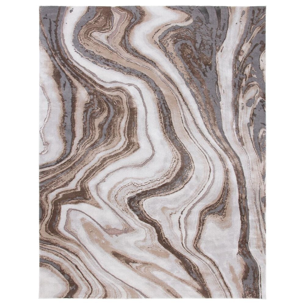 Safavieh Craft 6"7" x 9" Gold and Grey Area Rug, , large