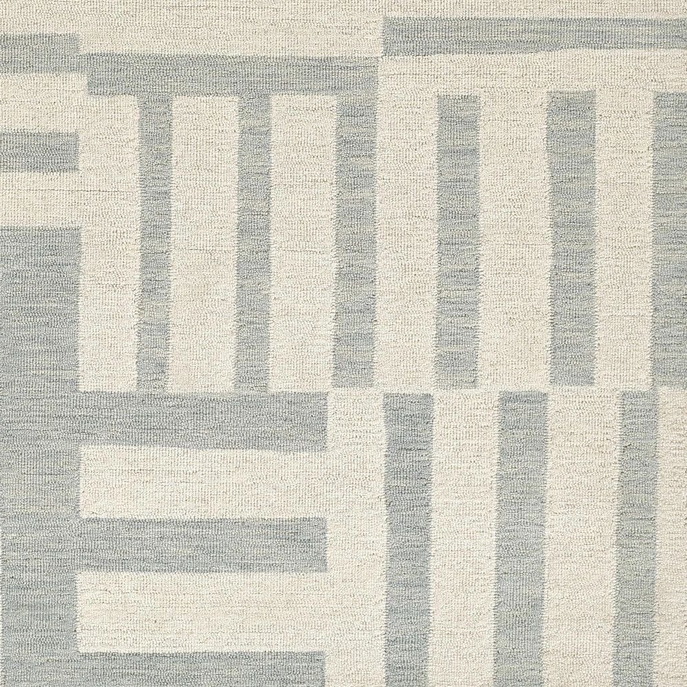 Momeni Archer Striped 8&#39; x 10&#39; Blue Area Rug, , large