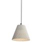 Golden Lighting Clarus 10" 1-Light LED Pendant in White Sandstone, , large