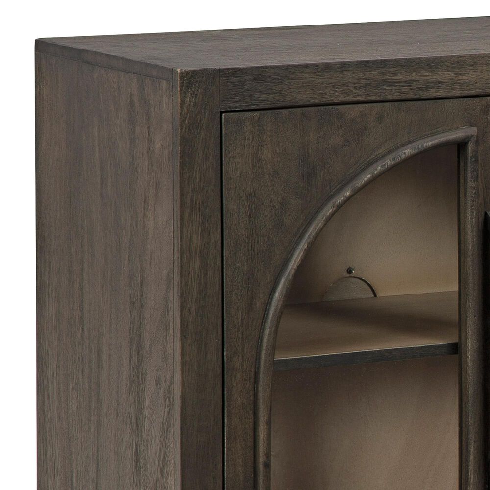 Ashley Dreley 62&quot; Accent Cabinet in Grayish Brown, , large